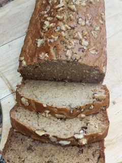 Una foto de Pan o torta de bananas sin gluten