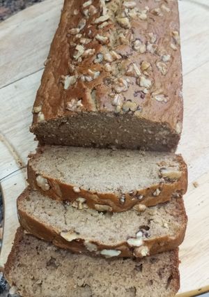 Una foto de Pan o torta de bananas sin gluten