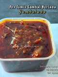 Pes Tumis Sambal Berlada (Sambalado)
