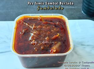 Gambar Pes Tumis Sambal Berlada (Sambalado)