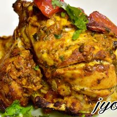 Veggies Stuffed Tandoori Chicken A picture of Veggies Stuffed Tandoori Chicken.