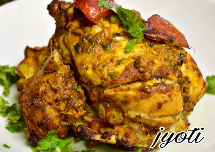 Easiest Way to Prepare Ultimate Veggies Stuffed Tandoori Chicken