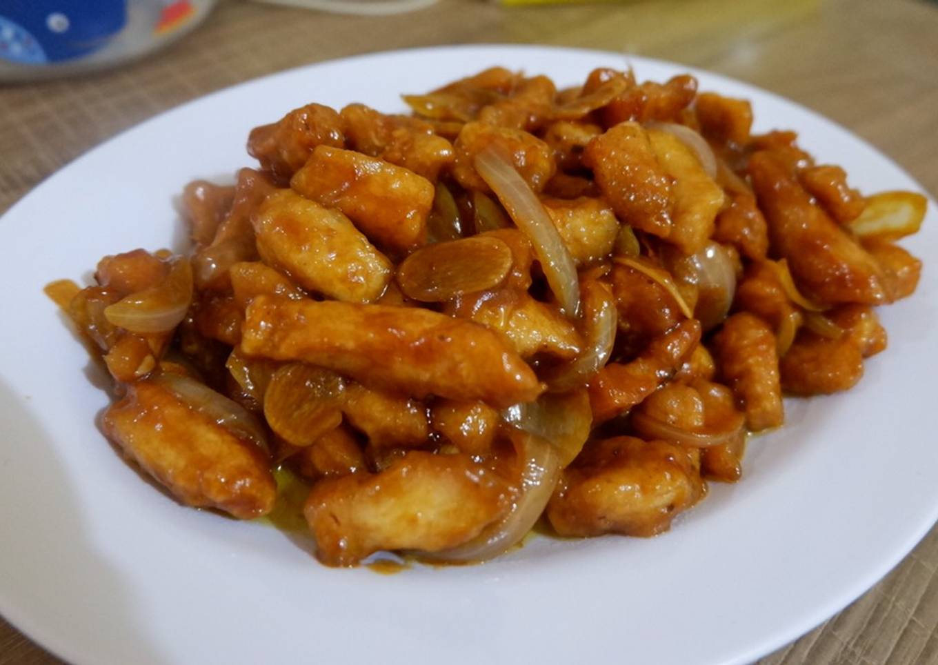 Ayam goreng saos mentega