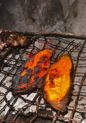 Una foto de Boniato Asado