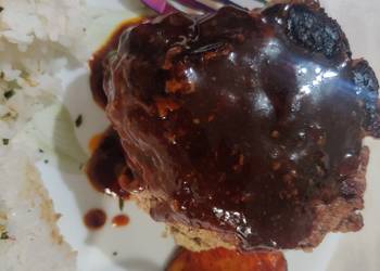 Ready to Serve Hamburger Steak  Delicious Steady