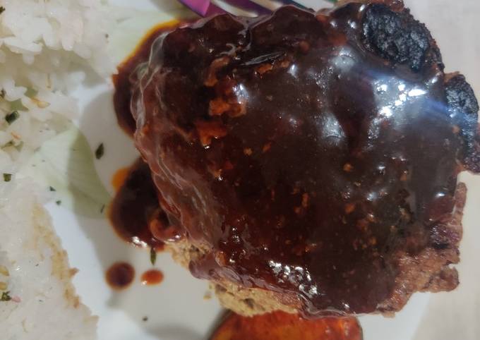 Recipe: Delicious Hamburger Steak (ใใณใใผใฐในใใผใญ) Recipe: Delicious Hamburger Steak (ใใณใใผใฐในใใผใญ)