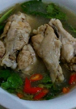 รูปของ ต้มยำปีกบนไก่