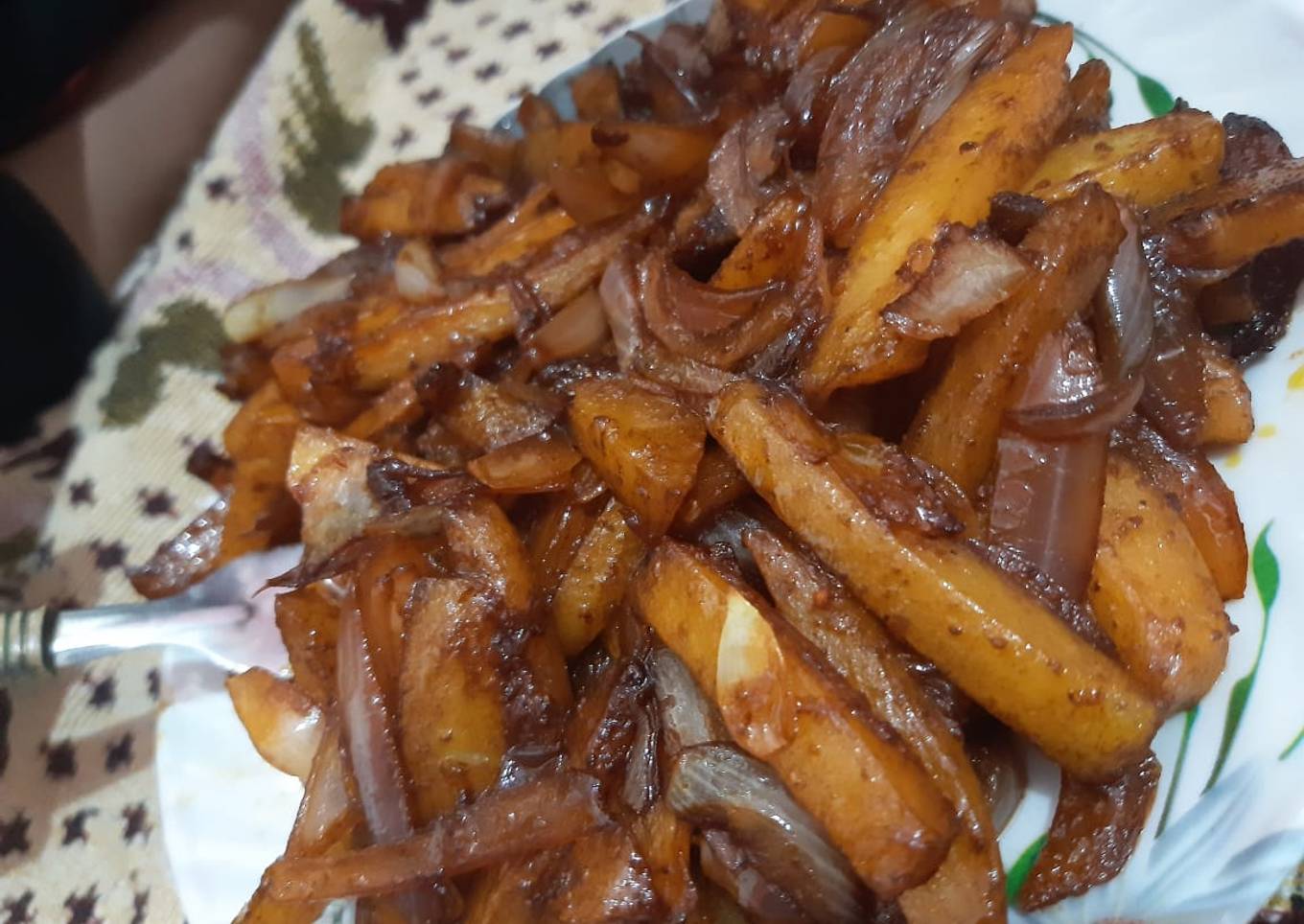Fried french fries