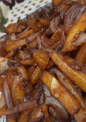 A picture of Fried french fries.