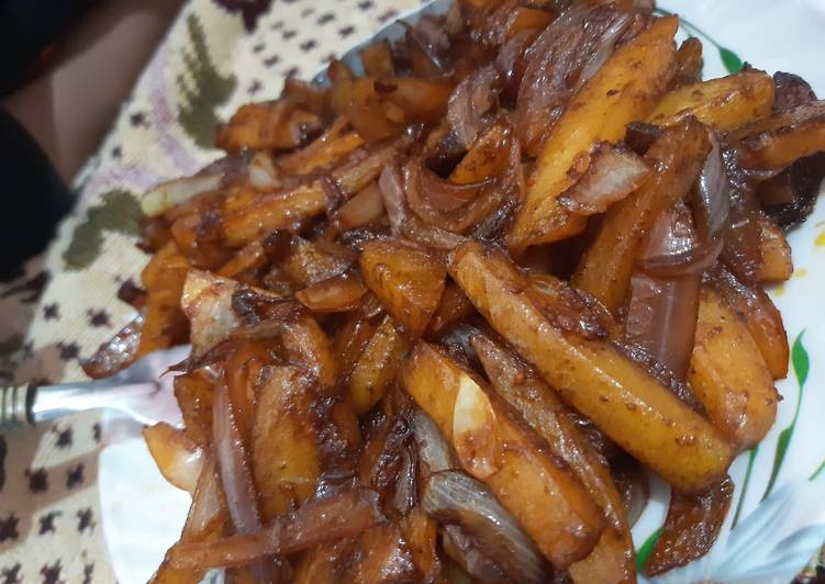 Fried french fries