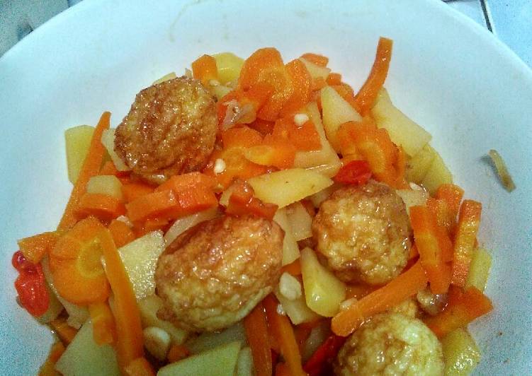 Cara Gampang Menyiapkan Tumis Wortel Kentang Telur Puyuh Anti Gagal