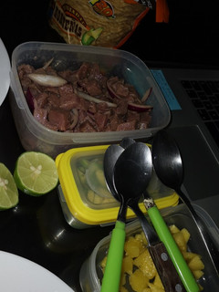 Una foto de Tostadas de atún
