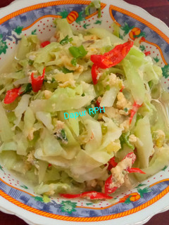 Foto resep Tumis Kol Labu Siam Telur Orak Arik