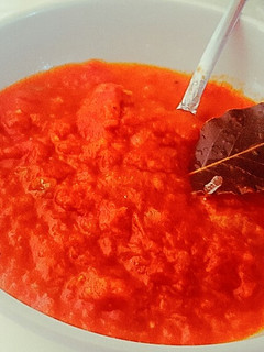 Una foto de Tomate frito caserísimo