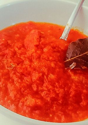 Una foto de Tomate frito caserísimo