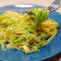A picture of Zucchini Spaghetti – Light & Delicious Dinner Without Pasta.