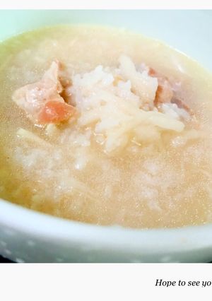 鮮筍粥（可葷可素）電鍋版 的食譜成品照片