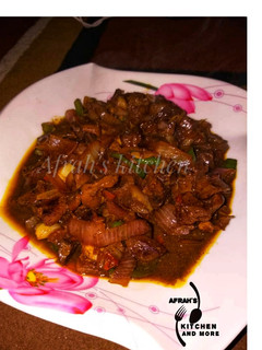 Shredded liver sauce ainihin hoton girkin