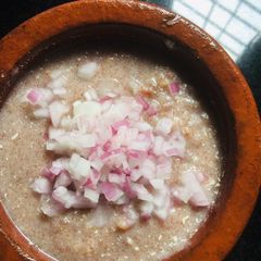 Ragi koozhu (best food for summer) A picture of Ragi koozhu (best food for summer).