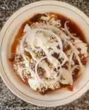 Chilaquiles con Pollo en Salsa de Chile Pasilla