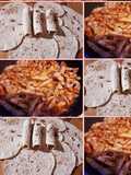 Tortilla Bread with Chicken Shawarma