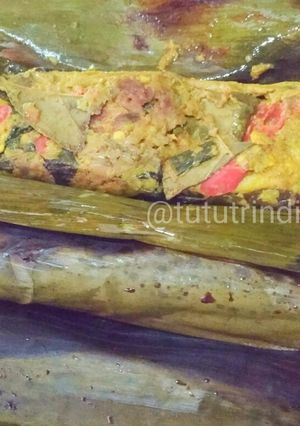 Foto resep Pepes Ikan Mas Kemangi Bakar