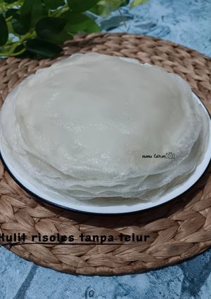 Foto resep Kulit risoles tanpa telur