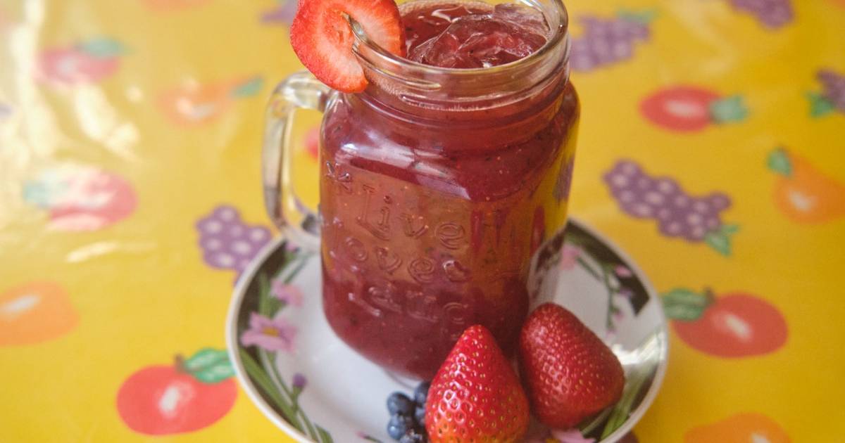 Agua fresca para vender (horchata y horchata de fresa) Receta de Recetas  sencillas- Cookpad