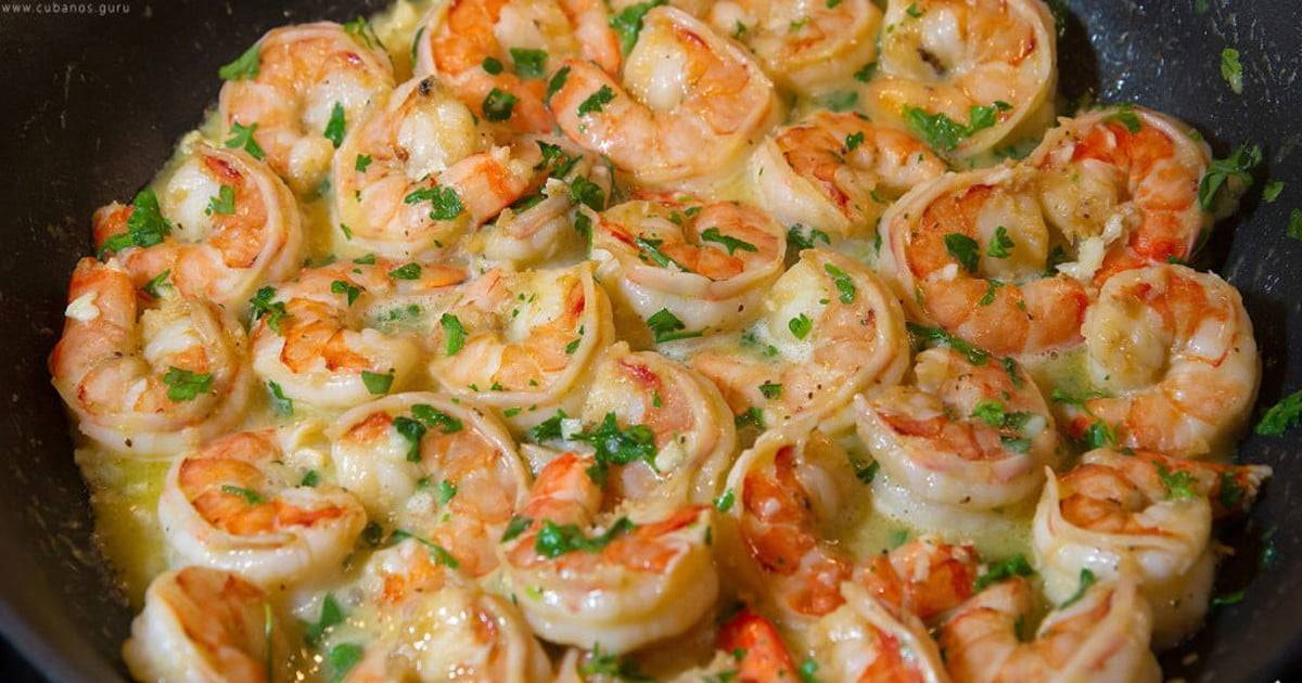 Camarones al ajillo con vino blanco - 49 recetas caseras- Cookpad