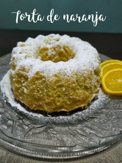 Una foto de Torta de naranja