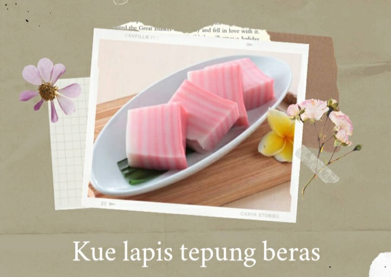 Kue Lapis Tepung Beras