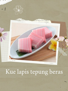 Foto resep Kue Lapis Tepung Beras