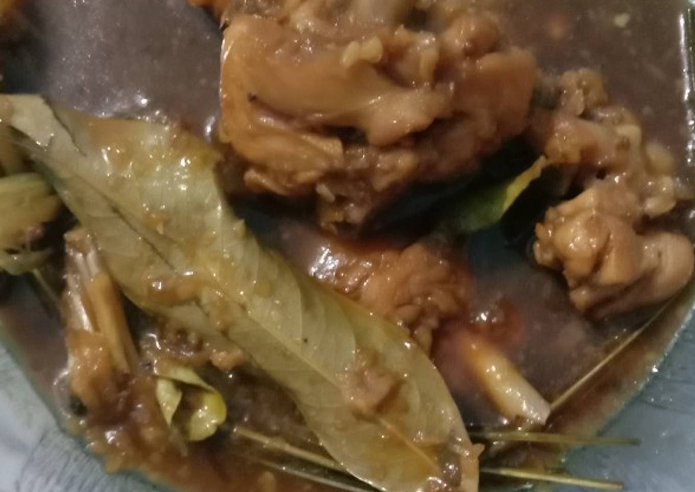 Ungkep Ayam Kuah Kecap