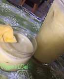Agua de guayaba, apio y Piña