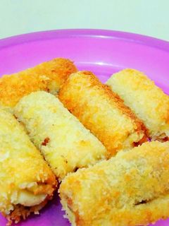 Foto resep Keju meses gulung roti