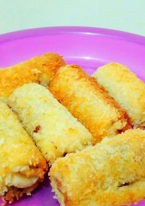 Foto resep Keju meses gulung roti