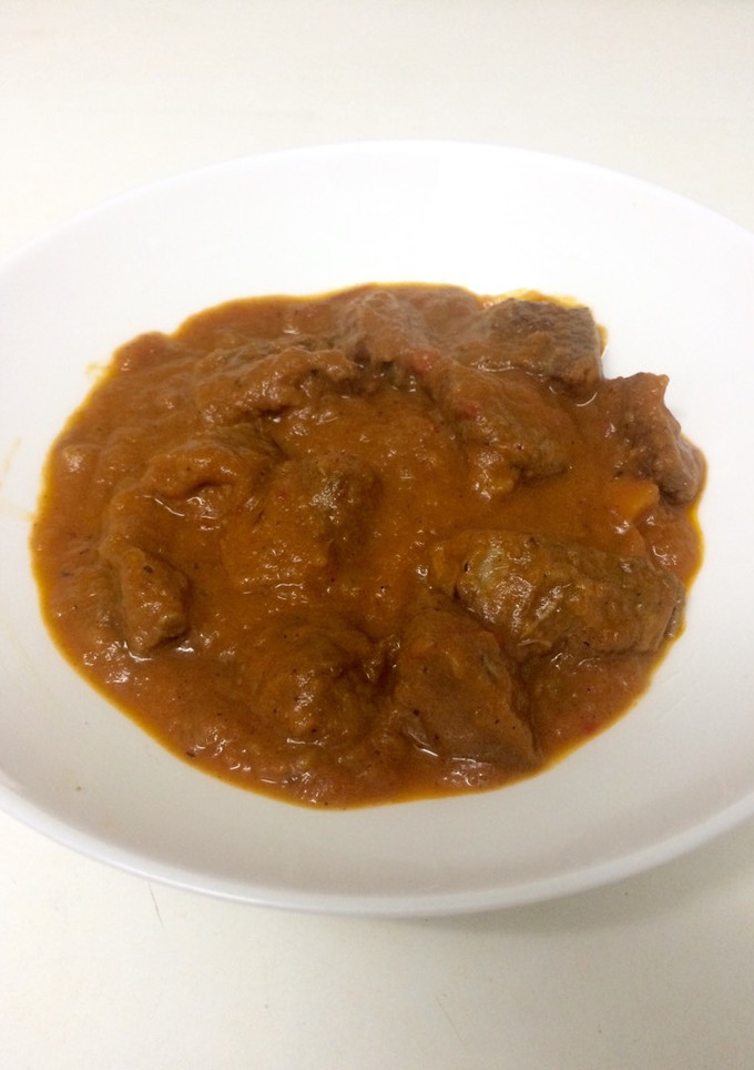 Una foto de Goulash de ternera / guiso