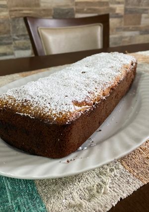 Una foto de Budín de harina integral y manzana 🍎