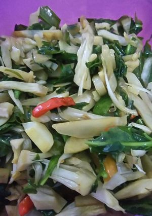 Foto resep Tumis Nangka dan Daun So (Daun Melinjo)