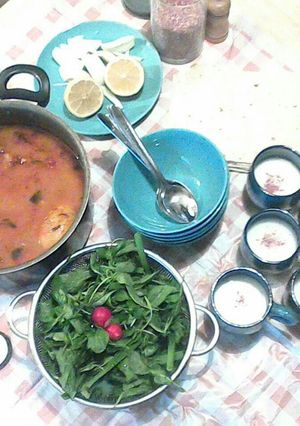 عکسی از دستور آبگوشت