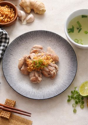 Foto resep 49 | Ayam Rebus Jahe (Pek Cam Kee) chef devina