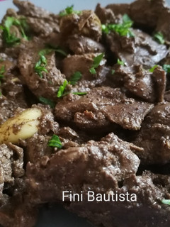Una foto de Higaditos de pollo al ajillo
