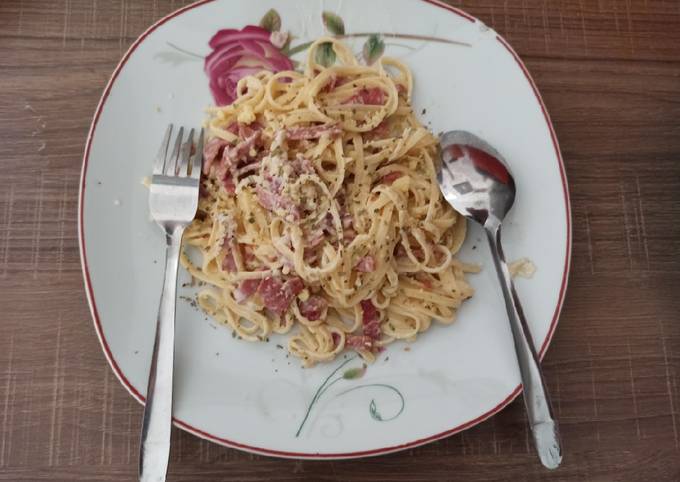 Fettuccine Carbonara