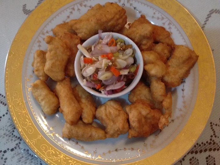 Cara Sederhana Menyiapkan Resep  Dory Goreng Tepung Sambal Matah yang Enak Banget, Enak Banget