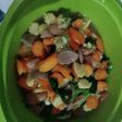 Capcay goreng sosis bakso