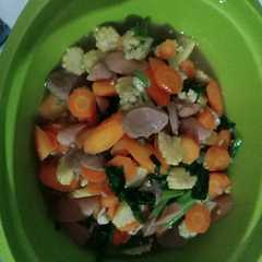 รูปของ Capcay goreng sosis bakso