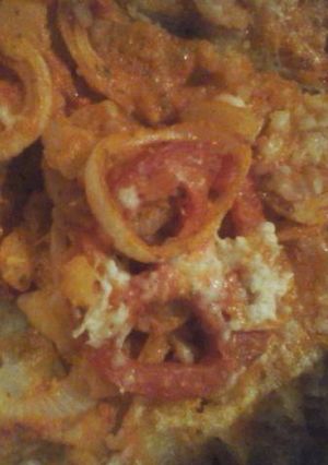 Una foto de Pizza mediana