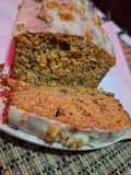 Budín de Zanahoria y Frosting de Queso