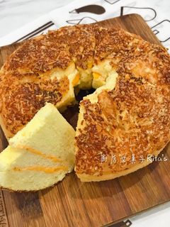 起司戚風蛋糕 的食譜成品照片