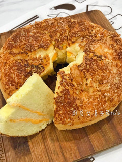 起司戚風蛋糕 的食譜成品照片